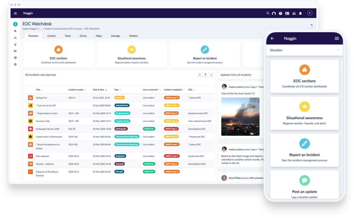 Manage all your emergency information